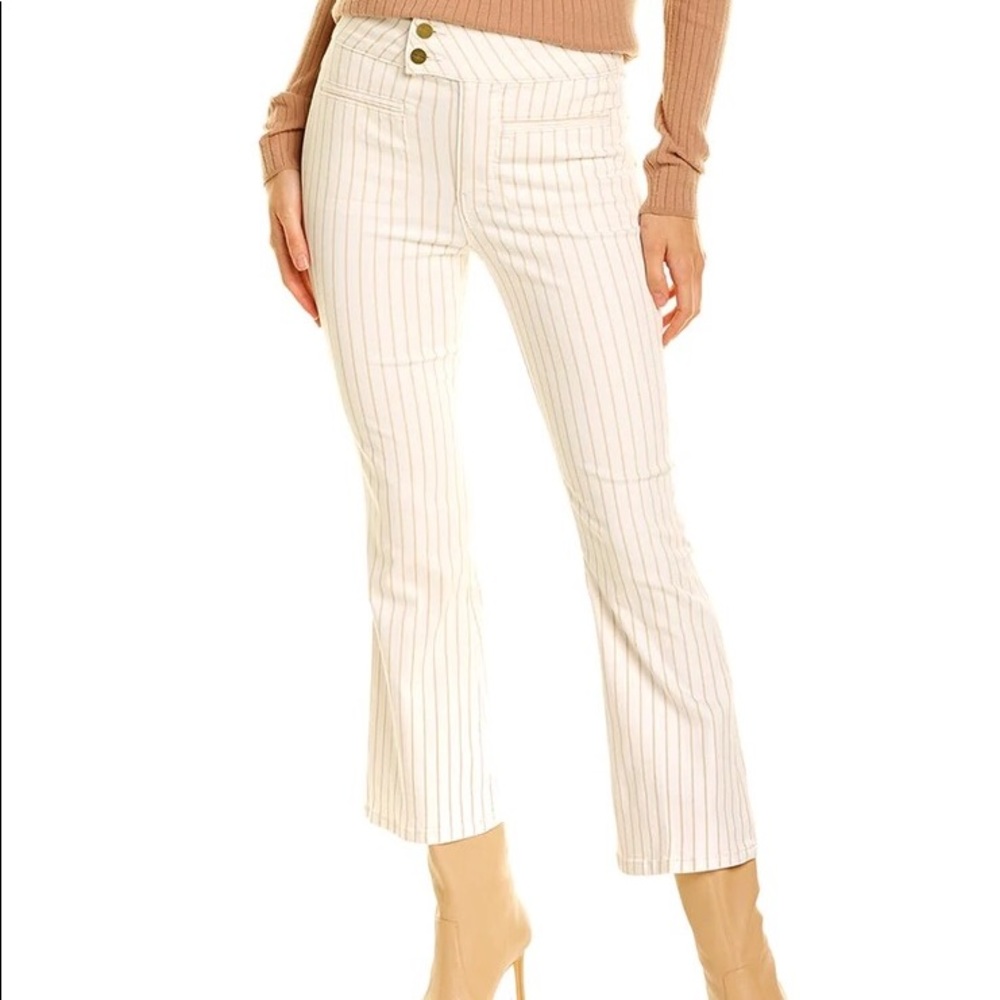 Frame Le Hardy Cropped Flare Jeans